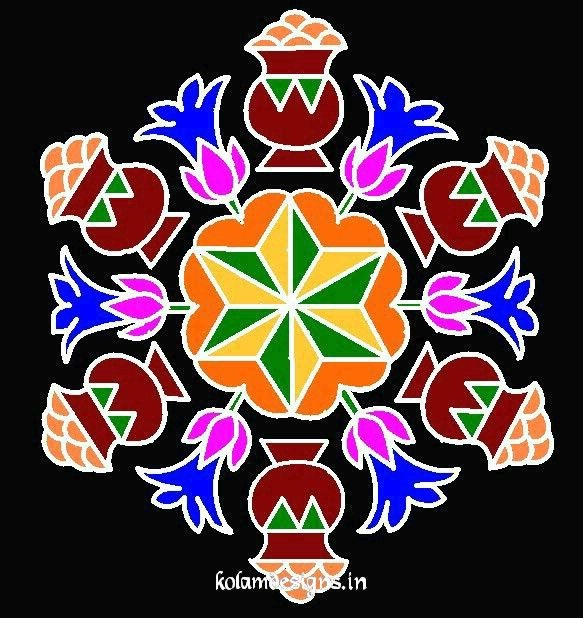 Pongal Pulli Kolam